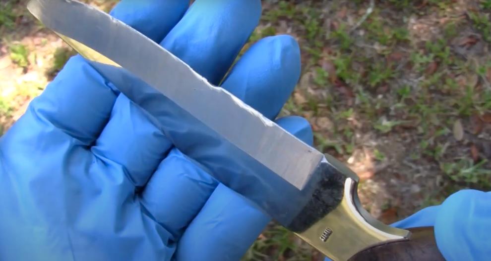 How to repair chipped knives