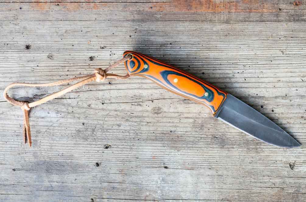 Pakkawood made knife handle