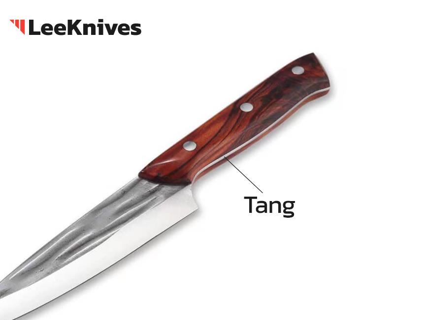 Tang of a knife