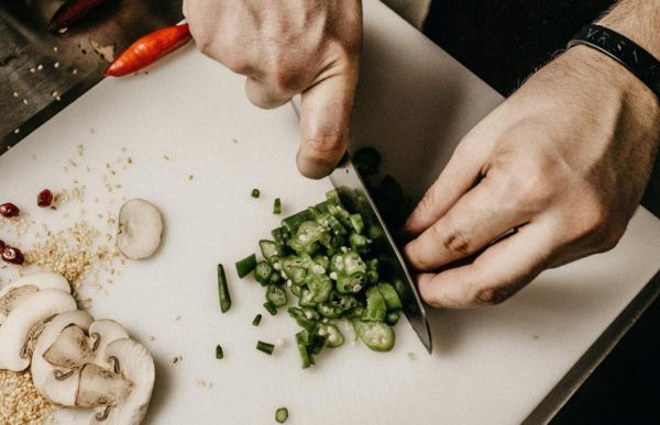 veg chopping knife