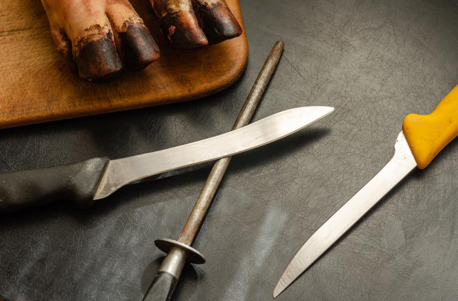 Sharpen boning knives