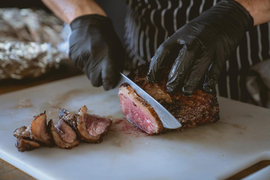 The Butcher Meat Cutting Knives Set F&B Educational Diagram