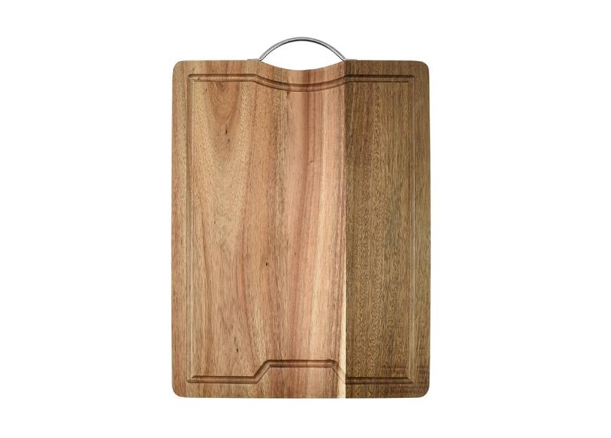 Acacia Cutting Board with Juice Groove and Handle NCW21219
