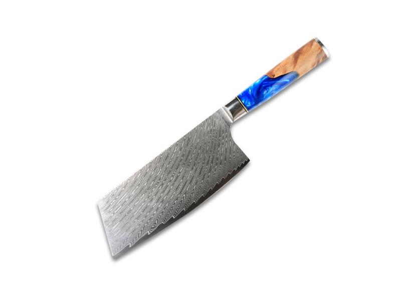 FINDKING High Quality Chef Knife AUS -10 Damascus Steel Japanese Series  Resin Rose Pattern Professional Chef