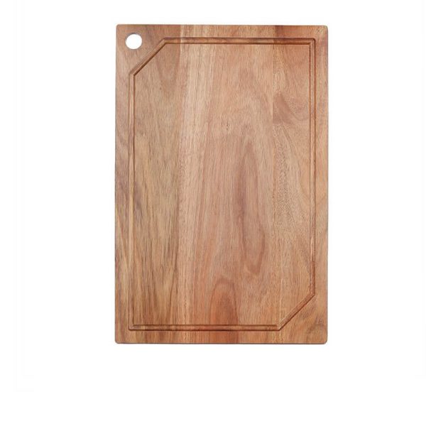Acacia Cutting Board with Juice Groove and Hanging Hole LKCBO20001-2