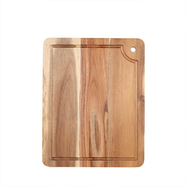 Acacia Cutting Board with Juice Groove and Hanging Hole LKCBO20006
