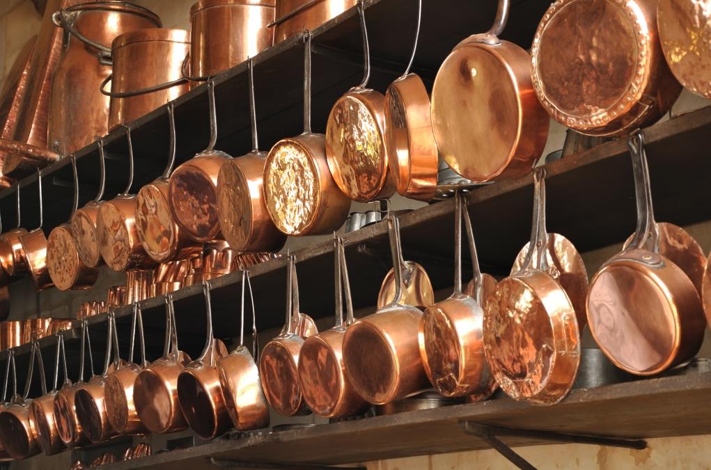 the copper cookware