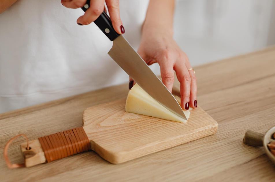 Cheese Accessories - Shaver, Cleaver, Knife. Spreader, Cutting Board