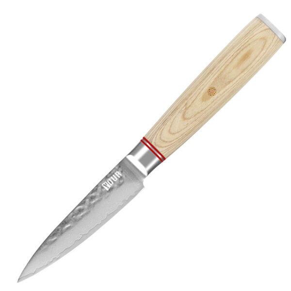 5Cr15MoV Pakkawood Handmade Petty Knife 88 mm Hammered Finish KKDA0177