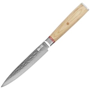 5Cr15MoV Pakkawood Handmade Petty Knife 203 mm Hammered Finish KKDA0178