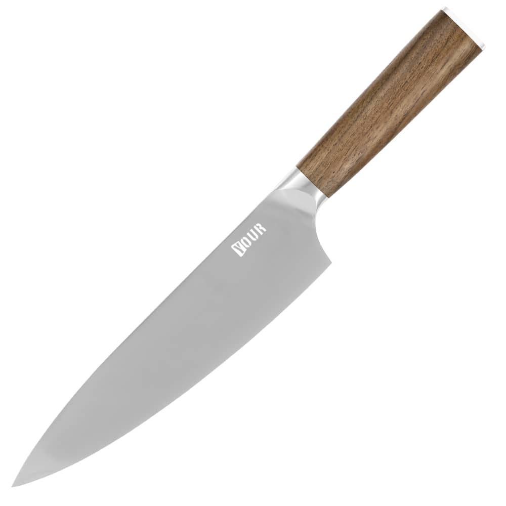 7Cr17MoV Olive Wood Chef Knife 201 mm KKDA0254 LeeKnives