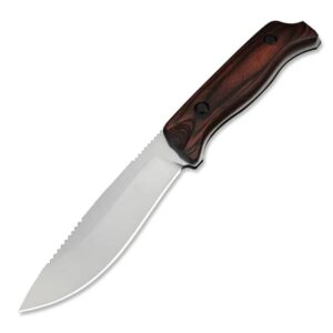 CPM S30V Stablized Wood Fixed Blade Knife LKFBK10021