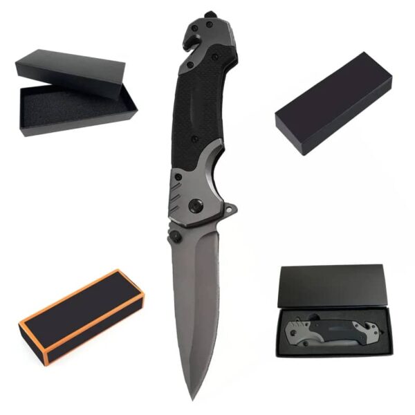 3Cr13 G10 + Steel Folding Knife LKFDK10043