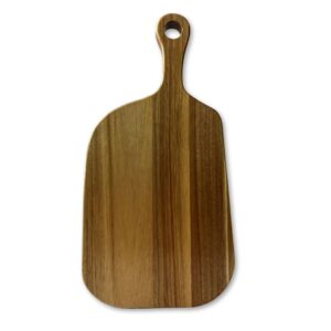 Special Shaped Acacia Cutting Board with Handle LKCBO20048