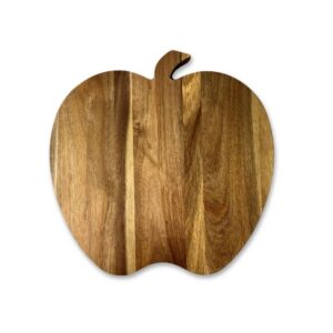Apple Shaped Apple Shaped Acacia Cutting Board LKCBO20073