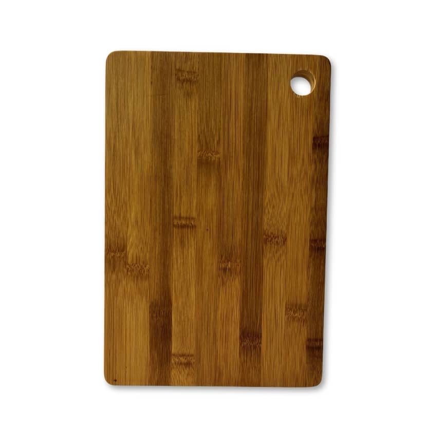 Bamboo Cutting Board with Hanging Hole and Rounded Corners LKCBO20080