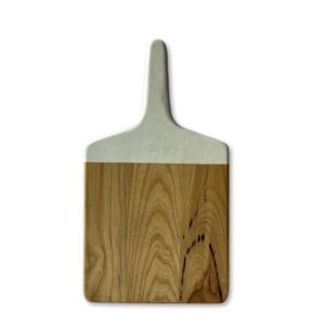 Ash Charcuterie Board with Handle and Rounded Corners LKCHB20022
