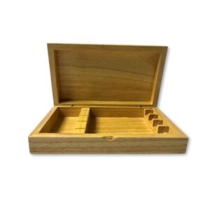 Rubberwood Knife Box LKKST20001