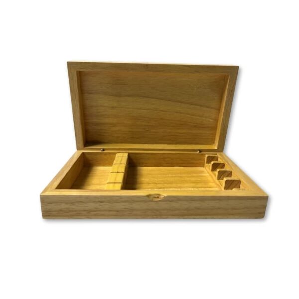 Rubberwood Knife Box LKKST20001