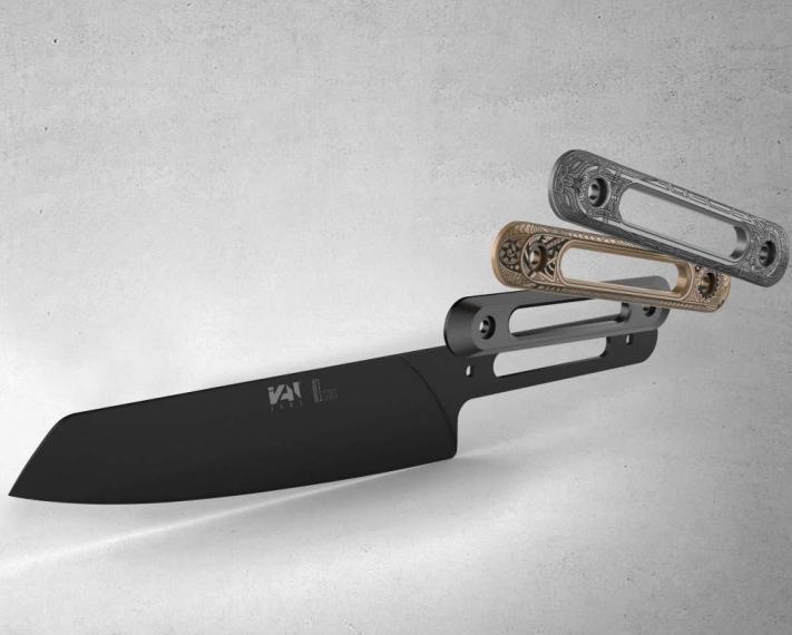 A patented Replaceable Handle Knife 2