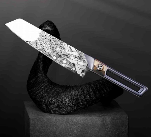 The Twelve Constellations DARKER Artistic Knife Series 1