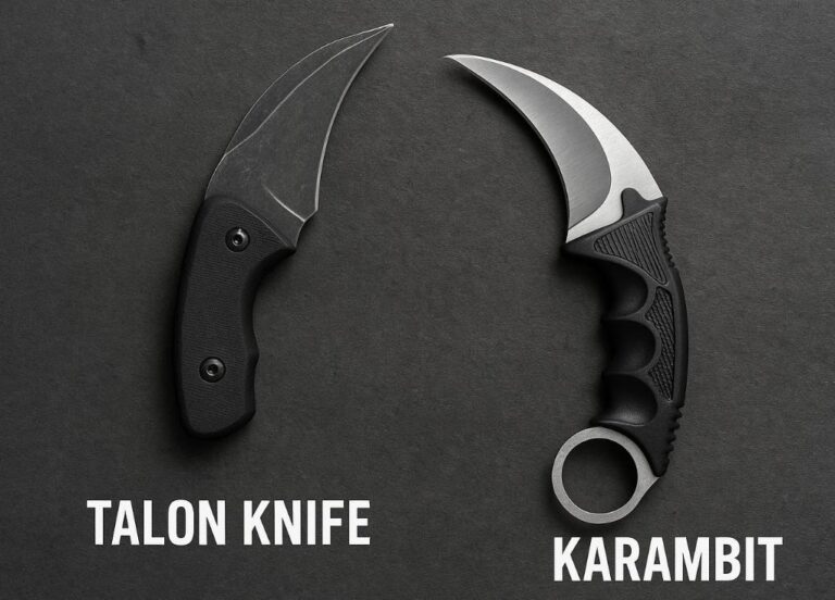 Talon-Messer vs. Karambit – Sind sie identisch? Wichtigste Unterschiede und Vergleich