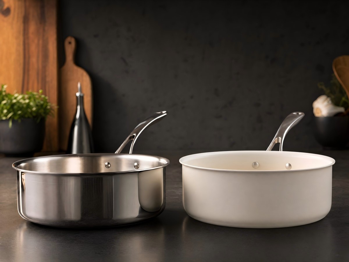 stainless steel vs ceramic cookware