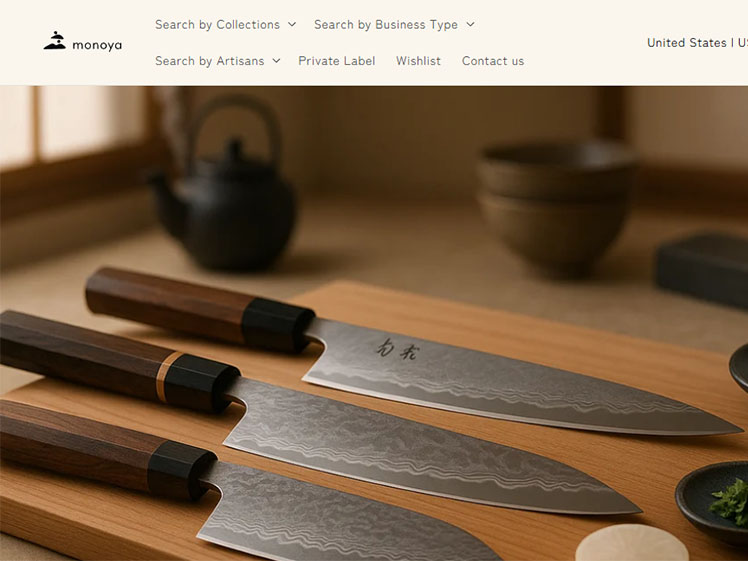 Monoya Connect: Private Label Japanese Knife Sourcing