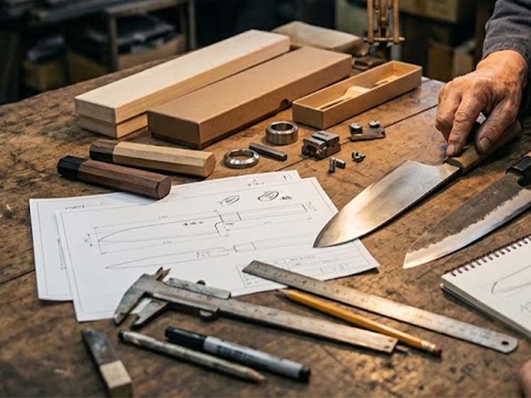 Types of Japanese knife manufacturers