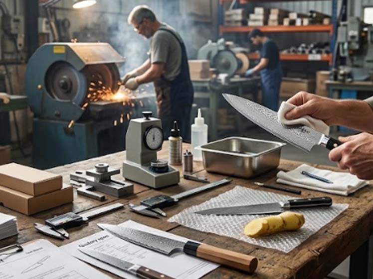 Vet a Japanese Knife Manufacturer: OEM Quality Control